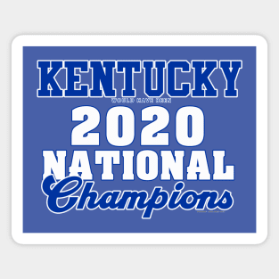 Kentucky NCAA 2020 Champs Magnet